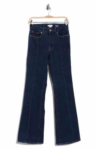 Good American Good Legs Seamed Flare Jeans