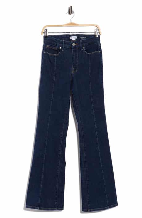 Good American Good Legs Seamed Flare Jeans