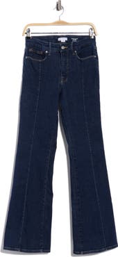 Good American Good Legs Seamed Flare Jeans