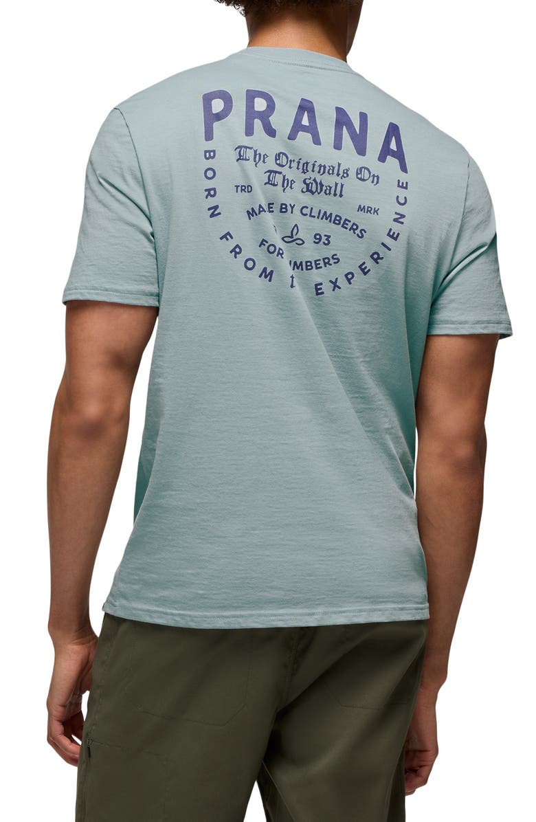 prAna Past & Present Organic Cotton Graphic T-Shirt, Alternate, color, Quarry