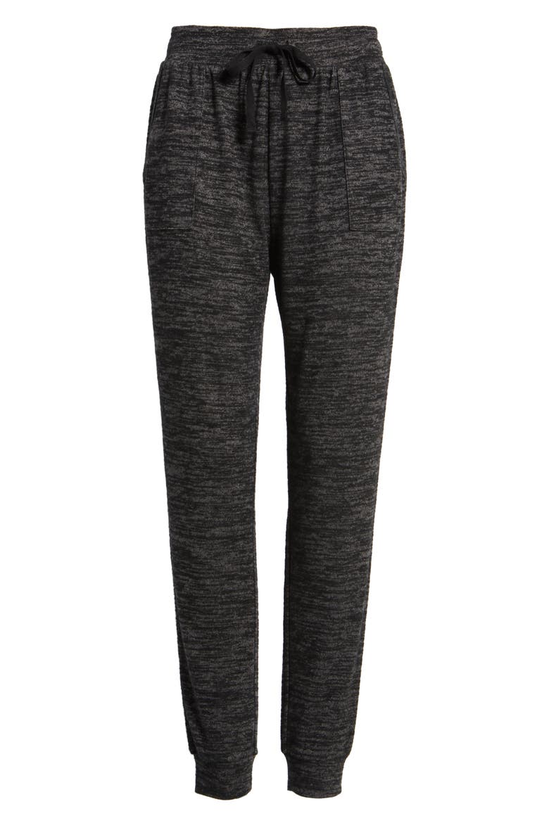 Stretch Knit Joggers, Alternate, color, BLACK