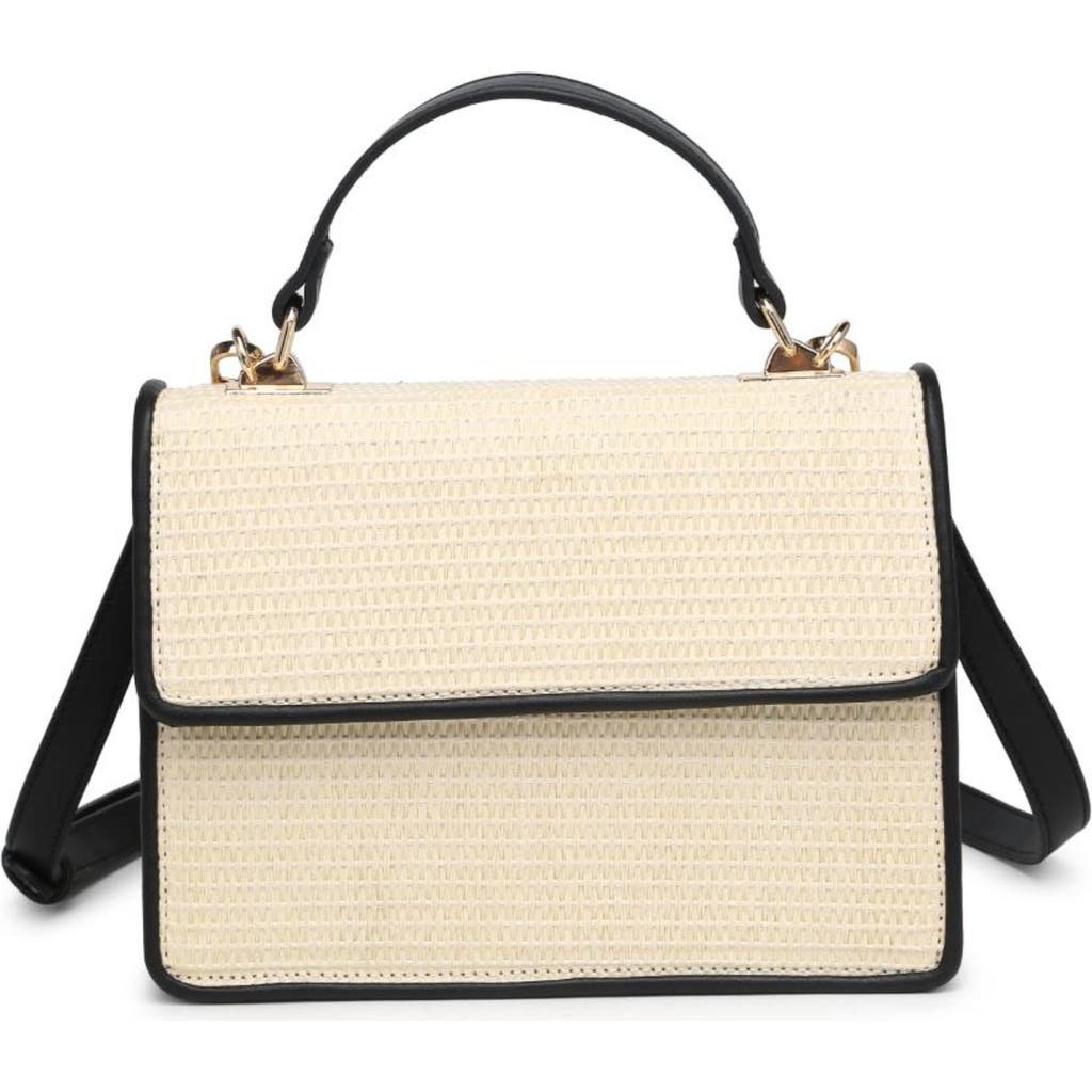 Moda Luxe Ruth Crossbody In Ivory Black