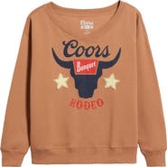 GOLDEN HOUR Coors® Rodeo Appliqué Graphic Sweatshirt