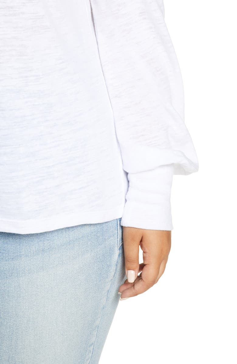 Treasure & Bond Long Blouson Sleeve Tee, Alternate, color, 
