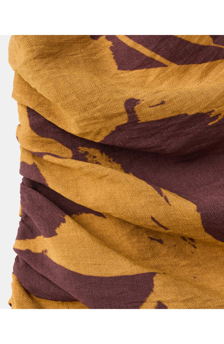 MANGO Print Asymmetric Maxi Dress, Alternate, color, 