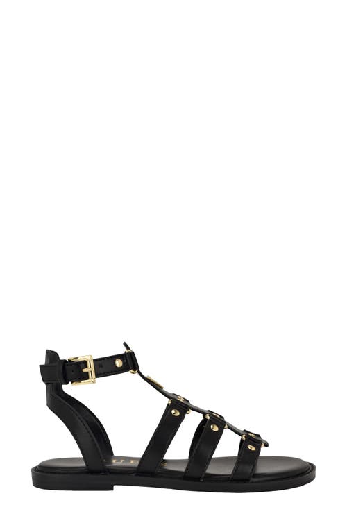 Guess Graydee Studded Gladiator Sandal In Black