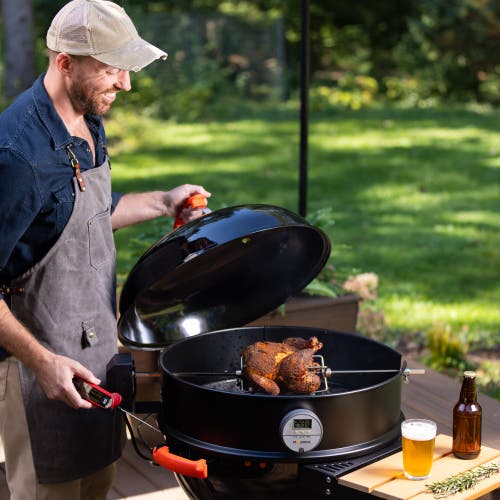 Maverick Motorized Rotisserie Ring Kit In Black