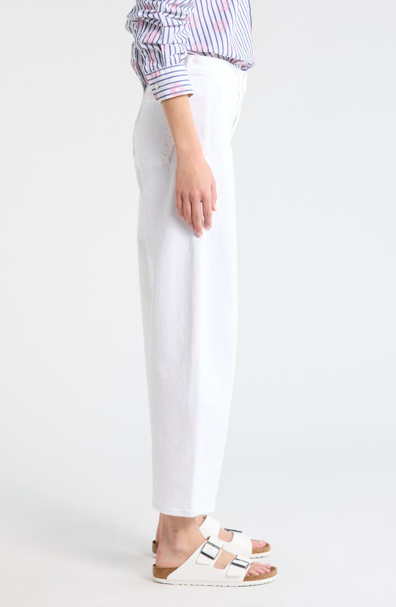 Frank & Eileen Brennan Barrel Leg Jeans, Alternate, color, White