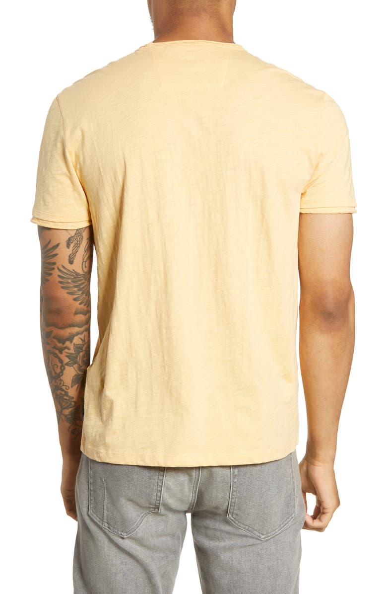 John Varvatos Star USA Slub V-Neck T-Shirt, Alternate, color,