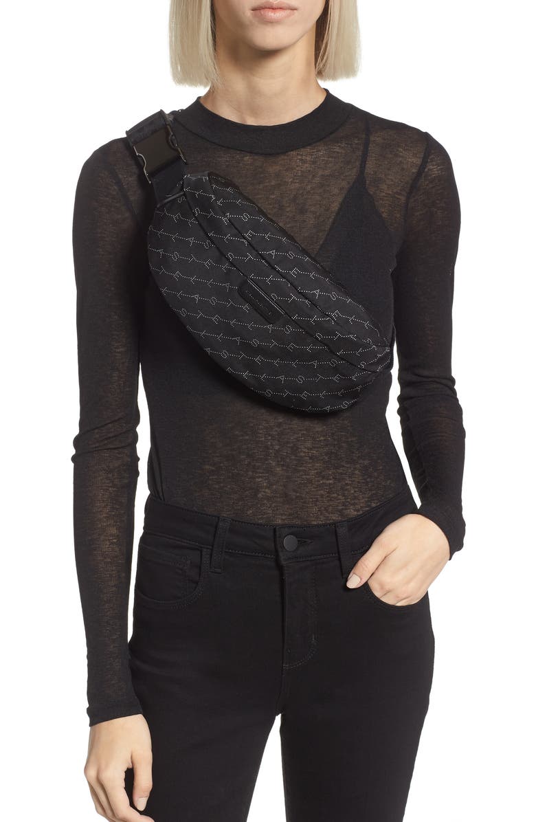 Stella McCartney Monogram Belt Bag, Alternate, color,