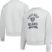 Champion Men's Champion Heather Gray Chicago Bears Reverse Weave Fleece Pullover Sweatshirt