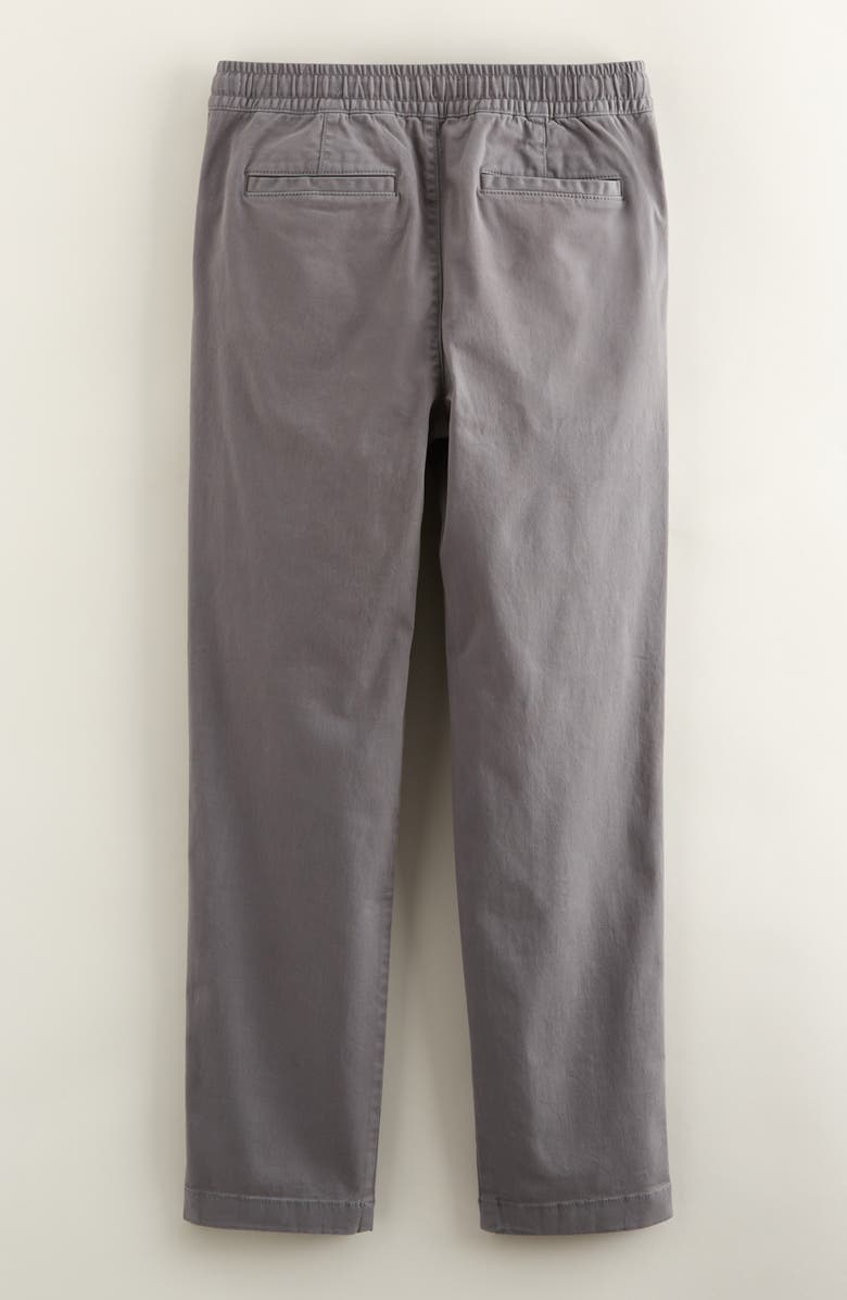 Nordstrom Kids' Relaxed Drawstring Waist Chinos, Alternate, color, Grey Castlerock