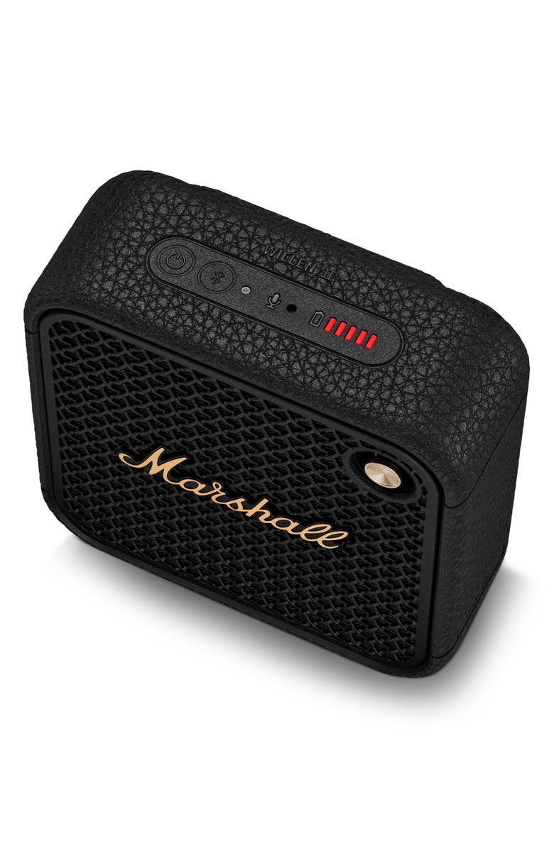 Marshall Willen II Portable Bluetooth<sup>®</sup> Speaker, Alternate, color, Black And Brass