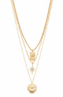 Celestial Layered Chain Necklace