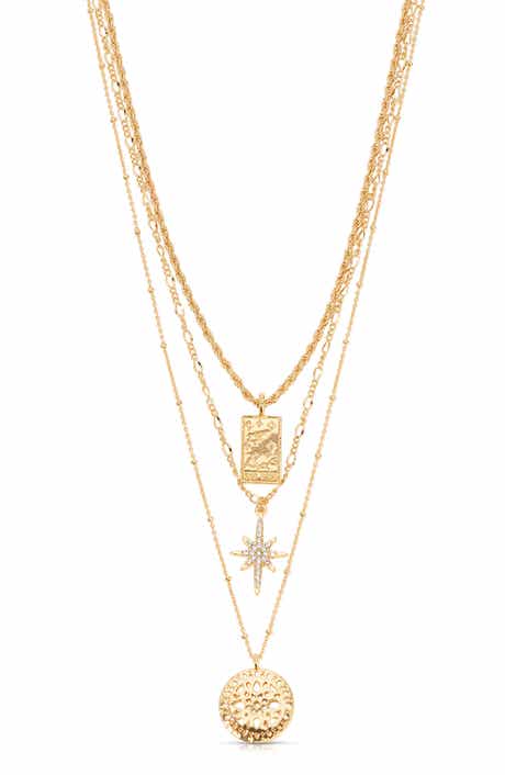 Celestial Layered Chain Necklace