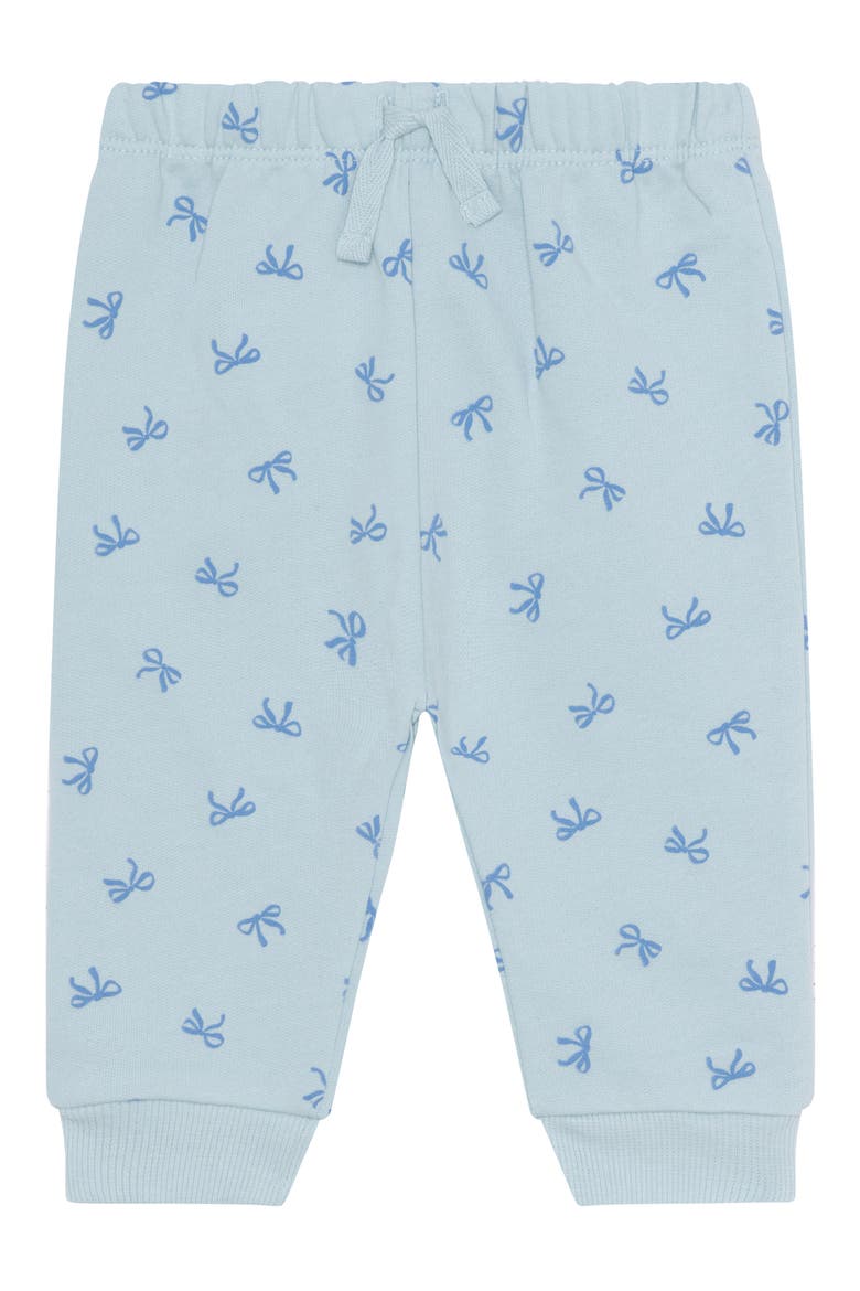 Fleece Sweatshirt, Joggers & Headband Set, Alternate, color, LBL-BOWS