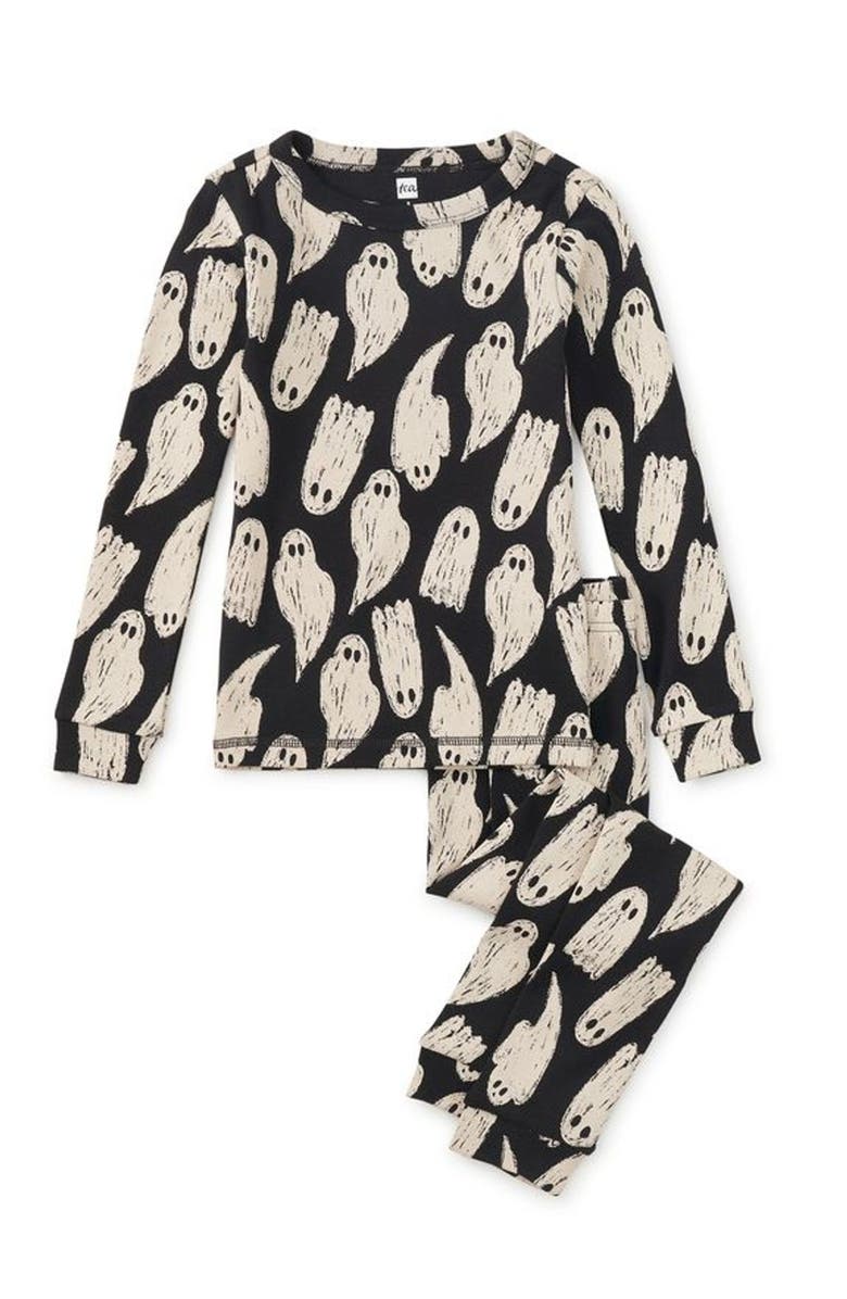 Tea Collection Goodnight PJ Set, Main, color, Ghost
