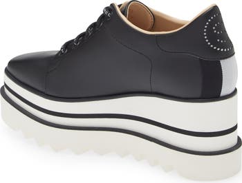 関税送料込Stella McCartney Elyse Platform Sneakers Women Ebony black Sneak-Elyse Platform Sneakers | Stella