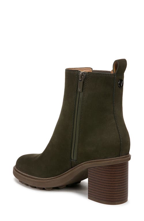 Vionic Truckee Platform Bootie In Dark Khaki