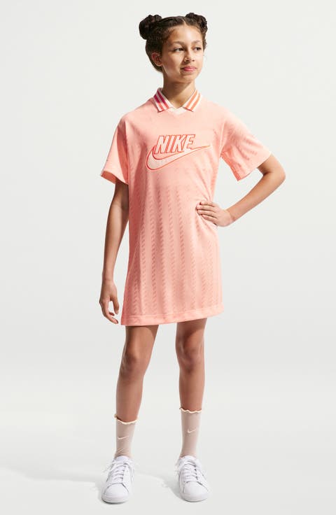Kids' Oversize Jersey T-Shirt Dress (Big Kid)