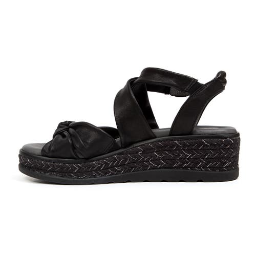 Jambu Women's Diana Slip On Wedge Sandals In Black