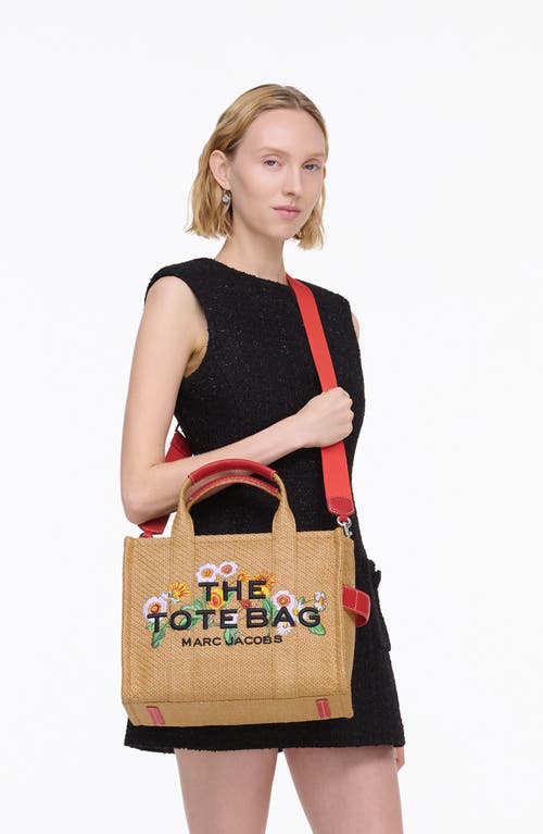 Marc Jacobs Raffia Medium The Daisy Tote Bag Handbag In Natural