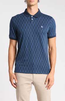 Jacquard Rectangle Geo Polo