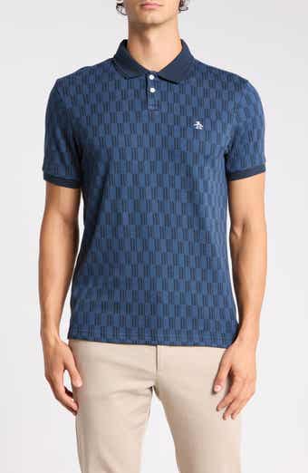 Jacquard Rectangle Geo Polo