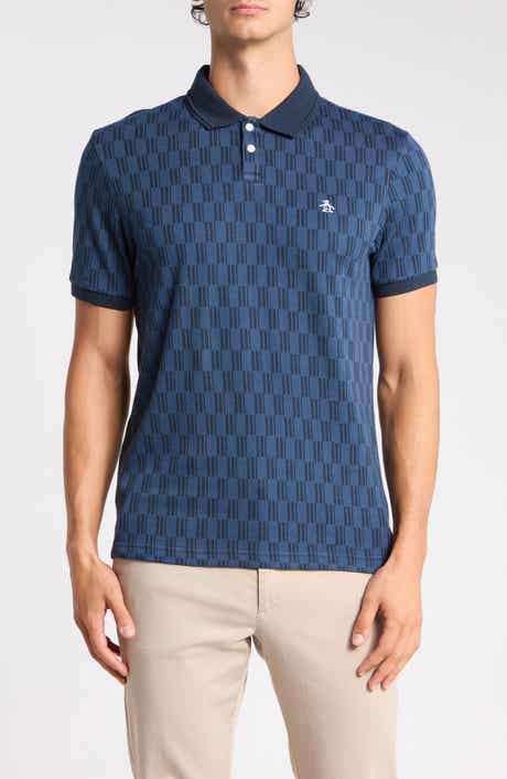 Jacquard Rectangle Geo Polo