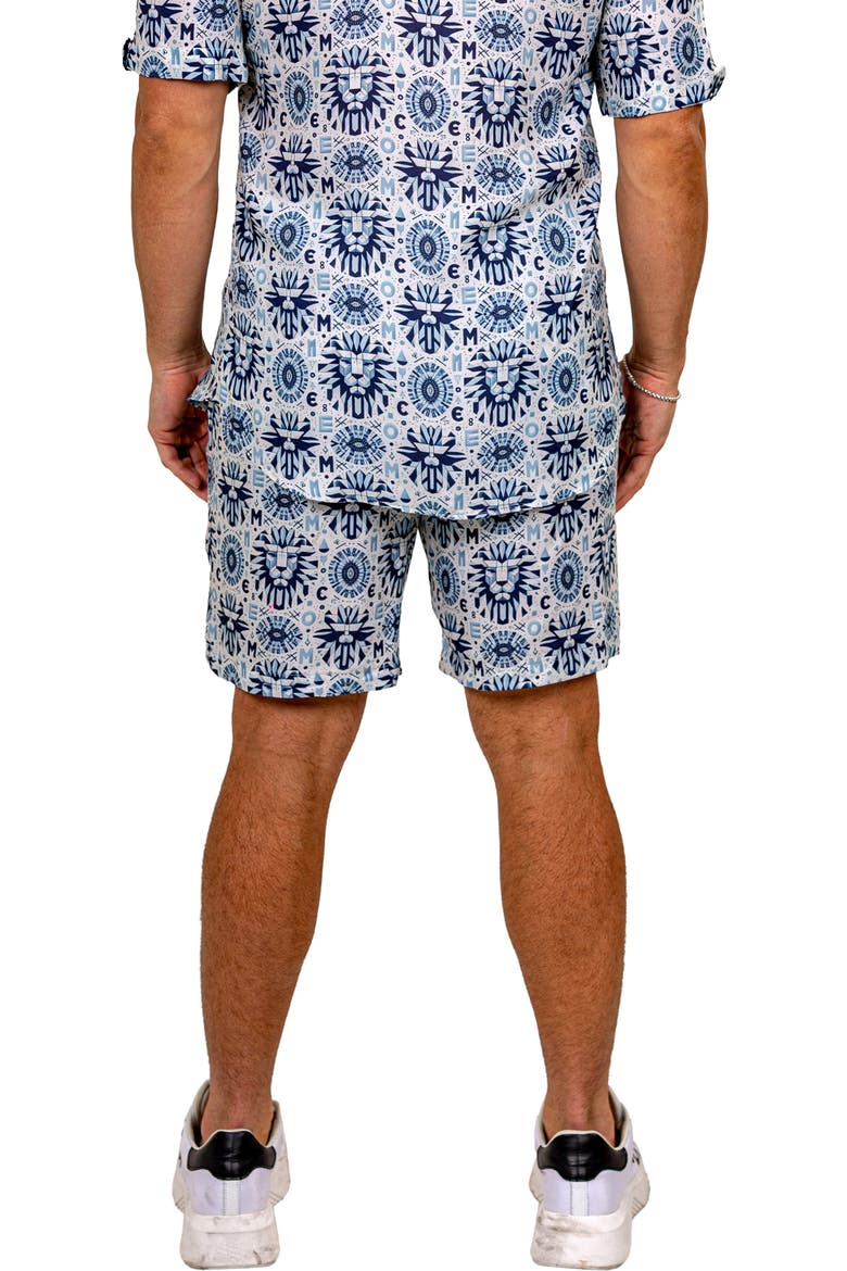 Marthyr Drawstring Shorts, Alternate, color, BLUE