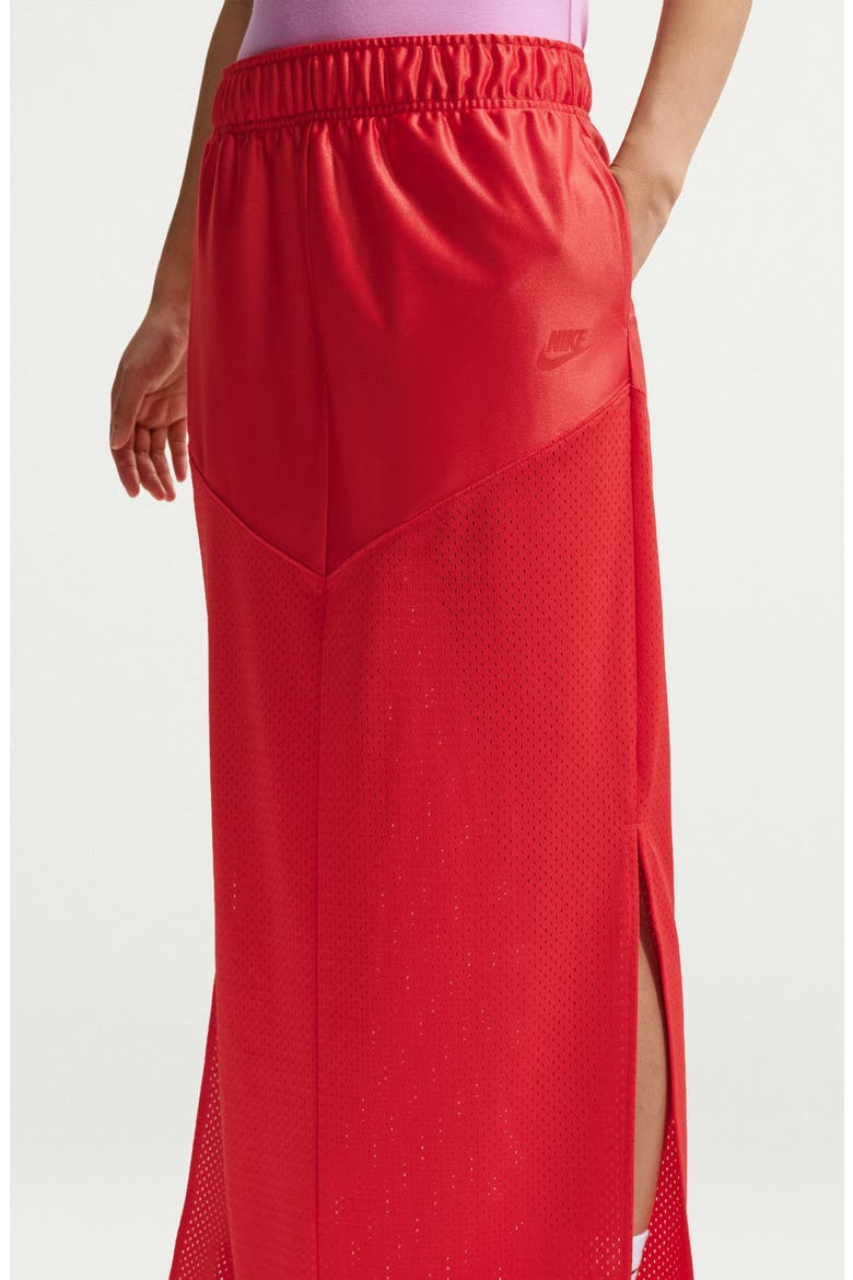 Sportswear Maxi Skirt, Alternate, color, LIGHT CRIMSON/ LIGHT CRIMSON