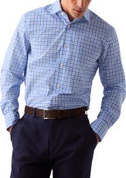 Robert Talbott Reynolds Bold Check Shirt in Contemporary Fit
