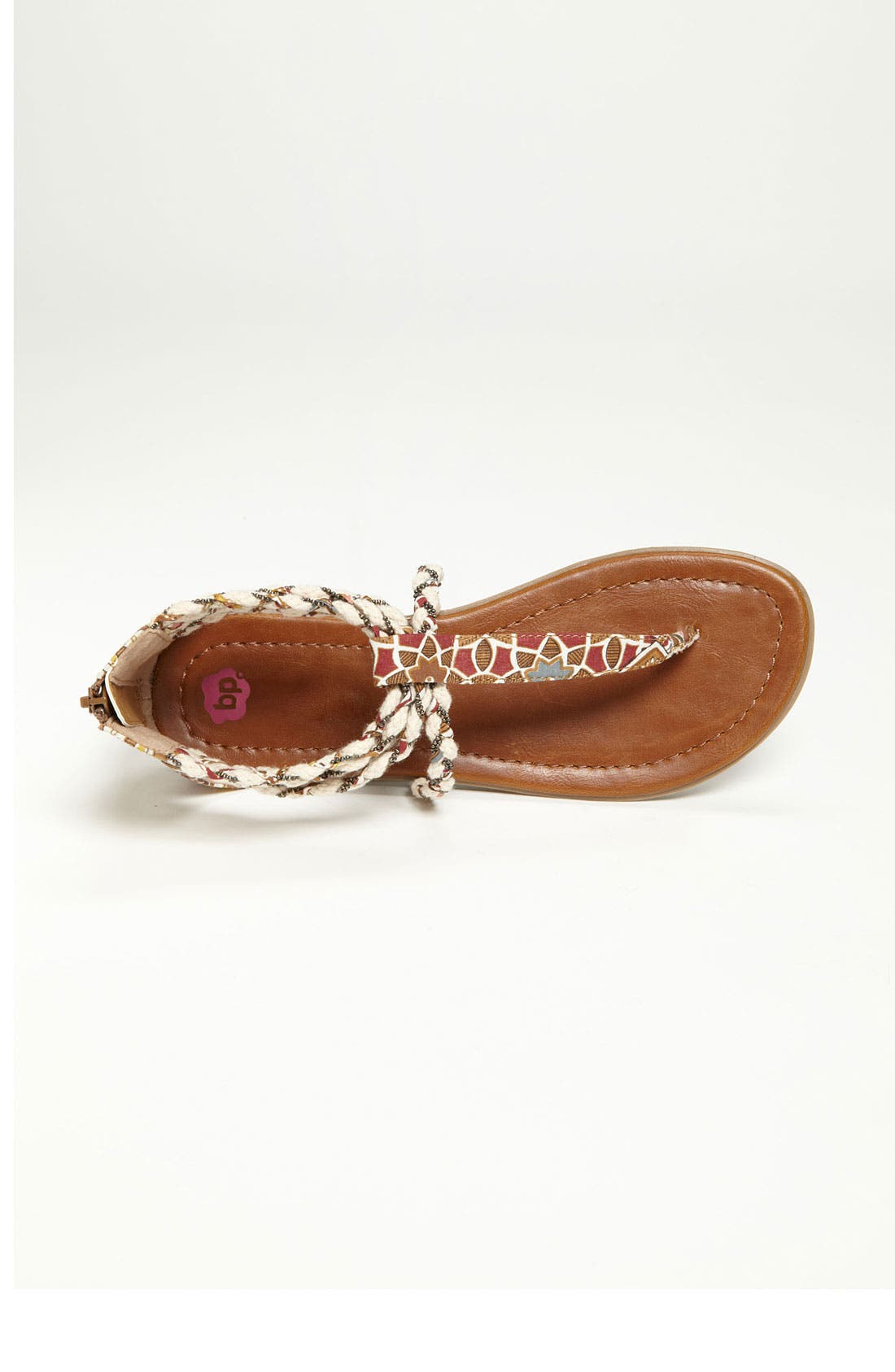 'Marta' Sandal, Alternate, color, BROWN / NATURAL