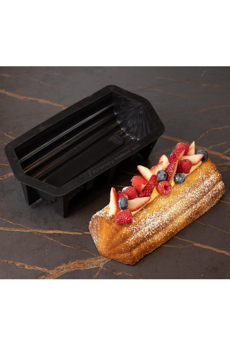 Flexipan Pound Cake Premium Silicone Baking Pan, Alternate, color, Black