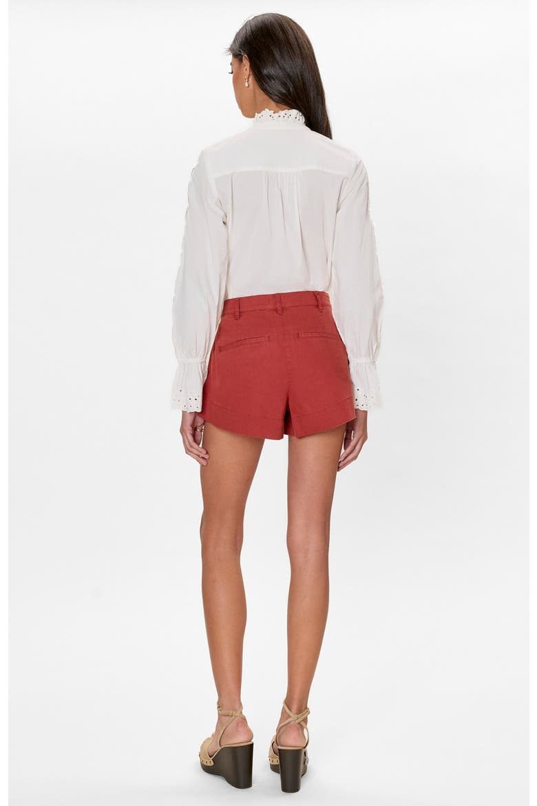 Remi Garment Dyed Short, Alternate, color, Burnt Sienna