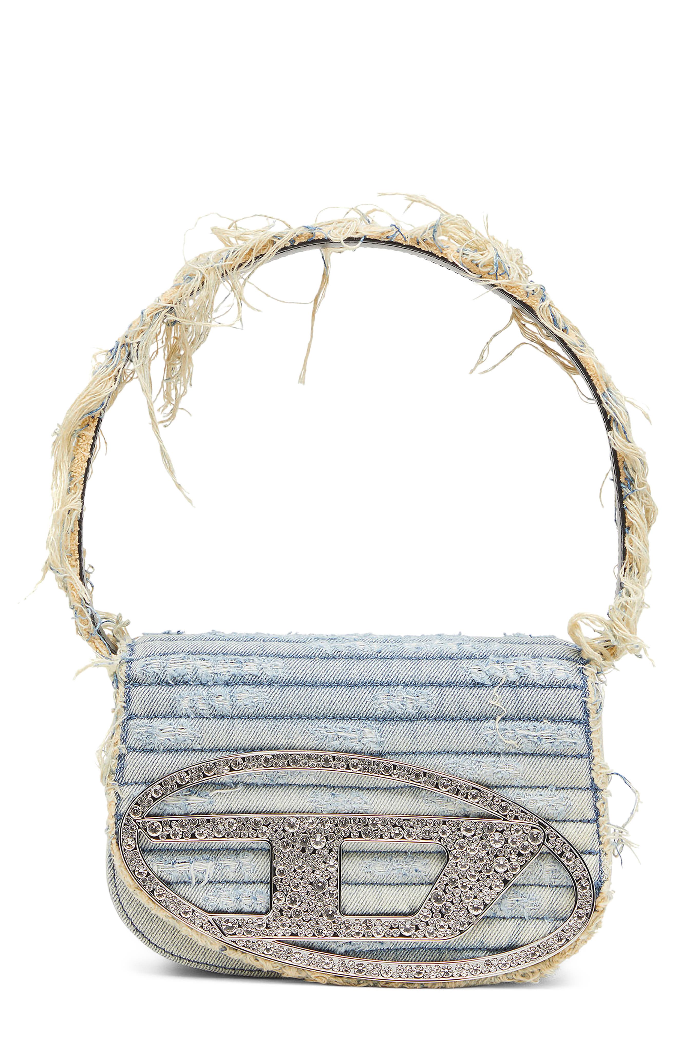 1DR Shoulder Bag, Main, color, DENIM