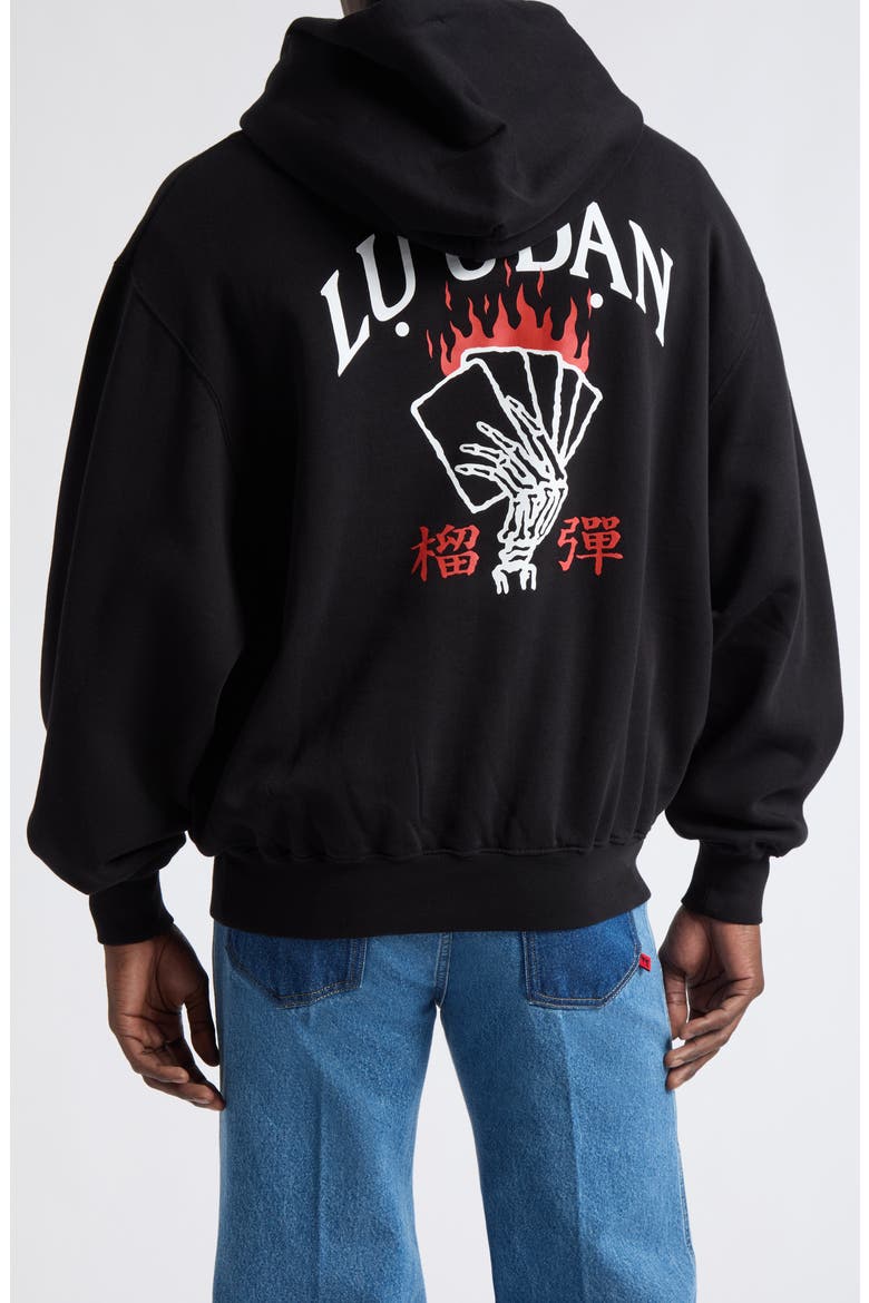 Blacklisted Aftermath Graphic Hoodie, Alternate, color, SOFT BLACK