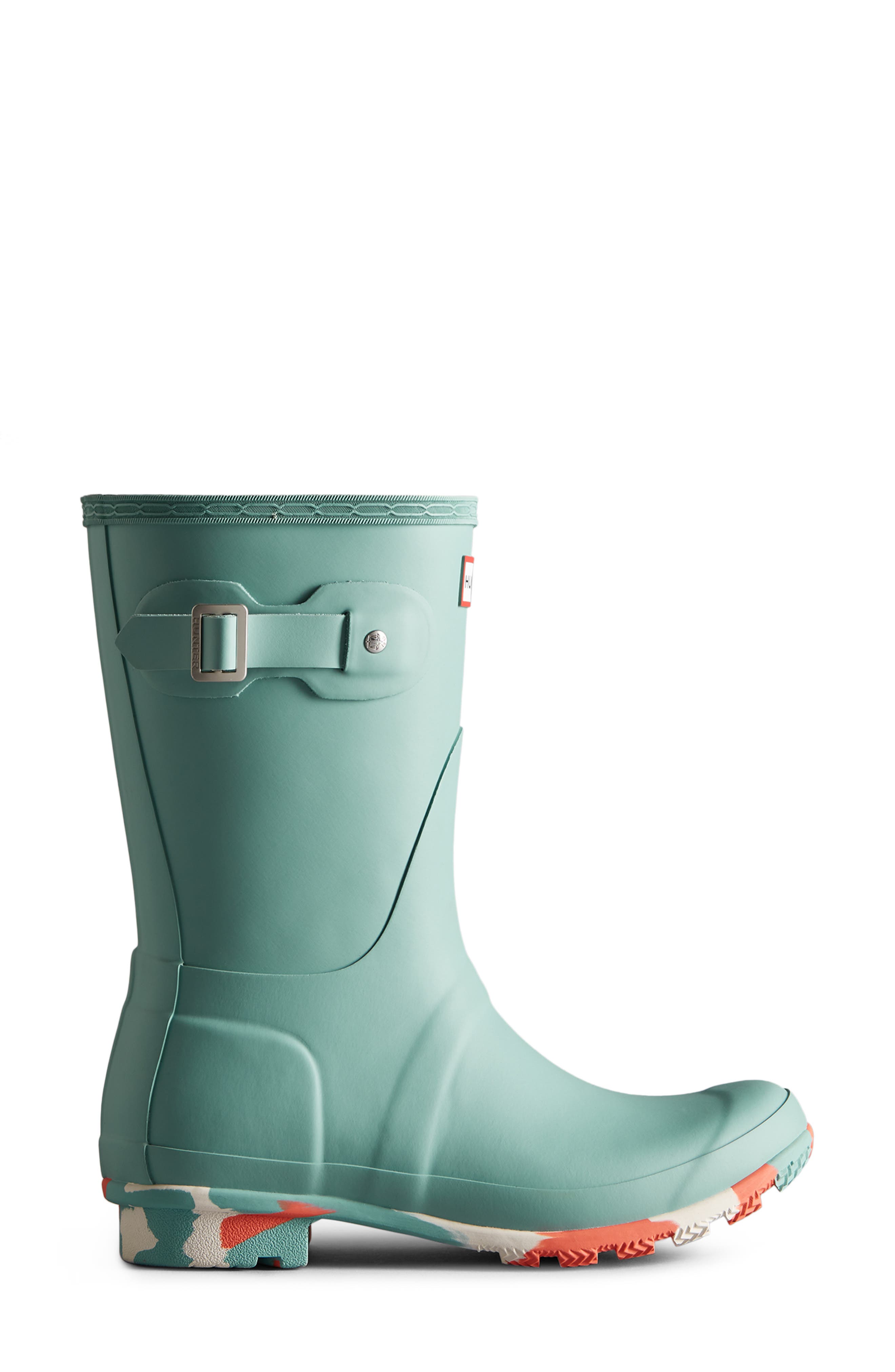 Hunter Original Short Colour Splash Waterproof Rain Boot (Women ...