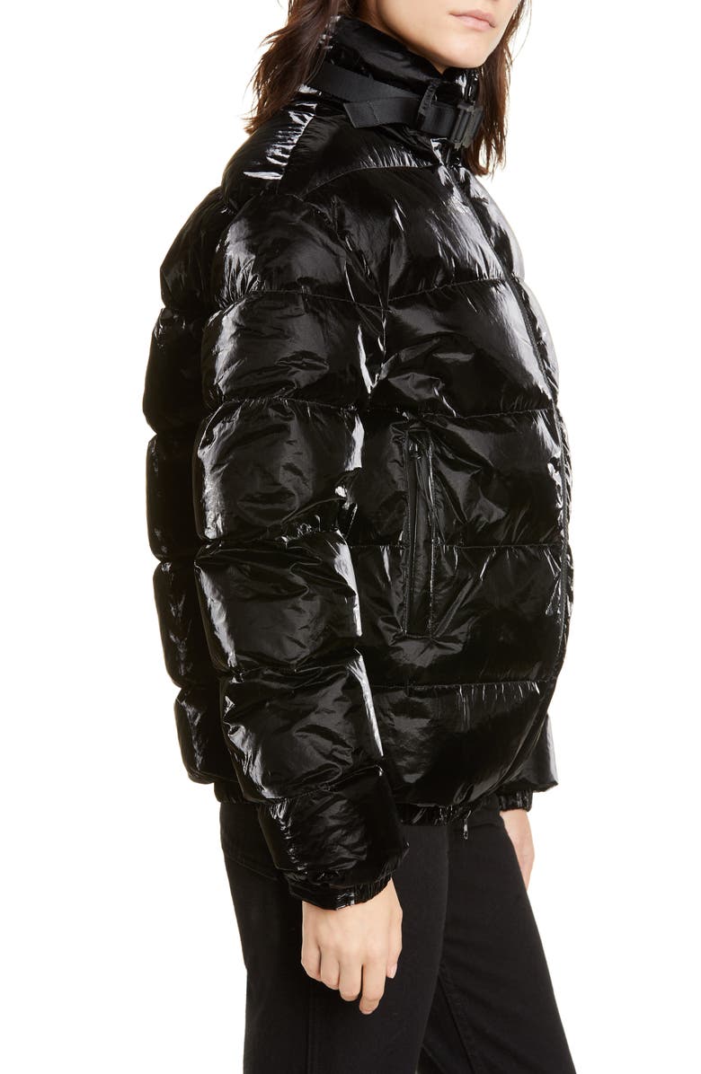 1017 ALYX 9SM Down Puffer Coat, Alternate, color, Black