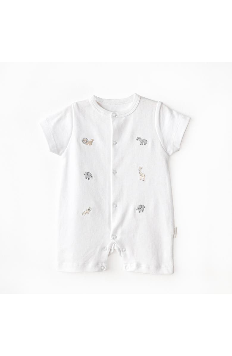 Andy Wawa Little King Animal Romper, Main, color, 