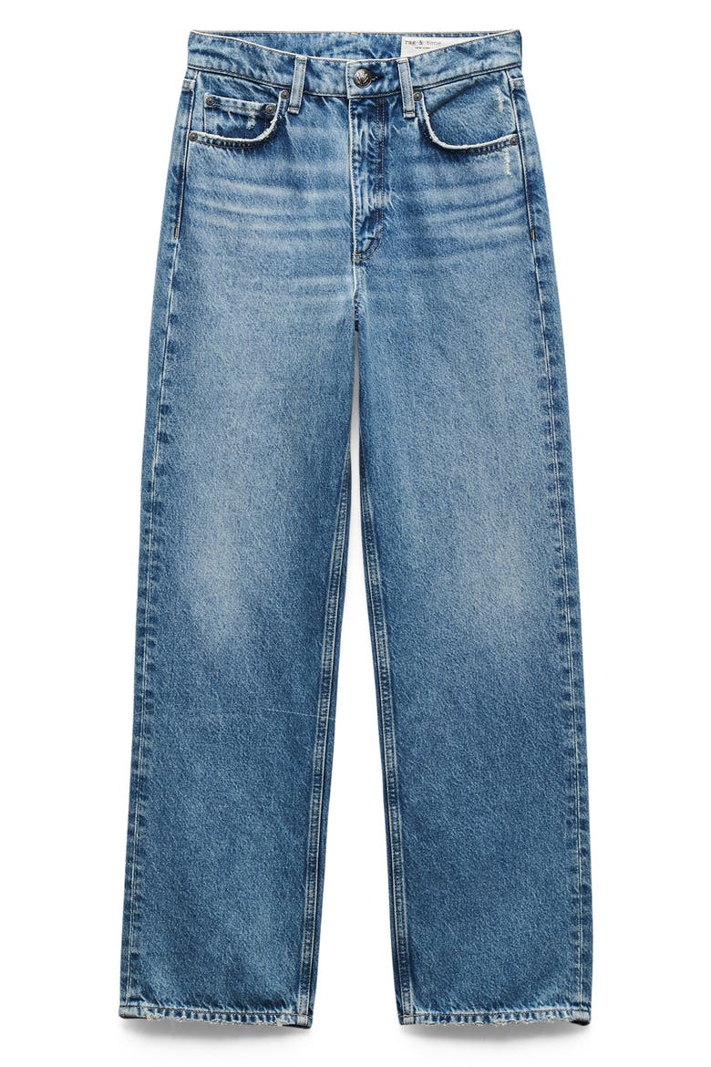 Shea High Waist Relaxed Straight Leg Jeans, Alternate, color, ITHCA