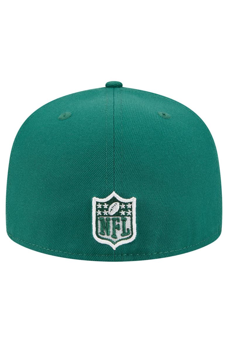 Men's New Era Green New York Jets Tri-Hit 59FIFTY Fitted Hat, Alternate, color, Green