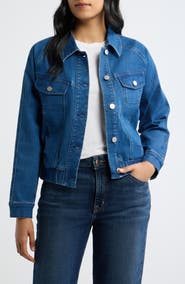 CITY BLUES Denim Bomber Jacket