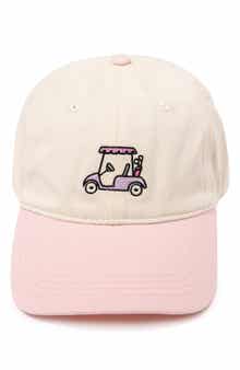 Golf Cart Embroidered Baseball Cap