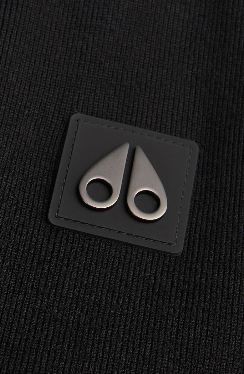 Moose Knuckles Kamet Hybrid Mixed Media Down Jacket, Alternate, color, Black