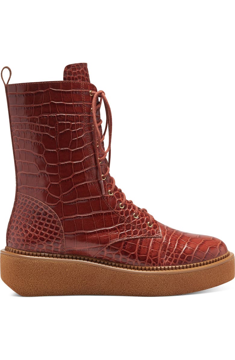 Vince Camuto Niko Lace-Up Platform Bootie, Alternate, color,