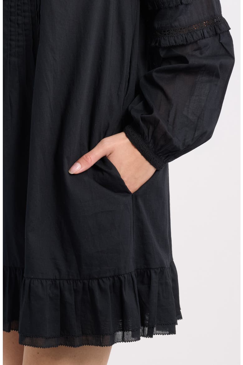 Edith Minidress, Alternate, color, BLACK