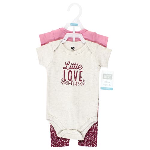 Hudson Baby 2 Bodysuits And Pant In Multi
