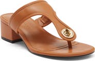Marc Jacobs The Turnlock Heel T-Sandal