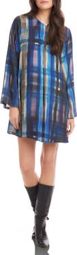 FIFTEEN TWENTY Layne Long Sleeve Shift Minidress